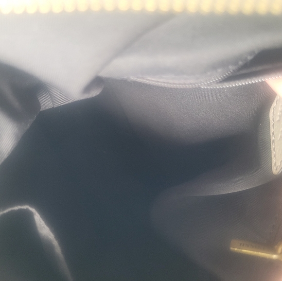 Fossil Colorblock Charlotte Hobo Black and Tan Shoulder Bag - Picture 11 of 13